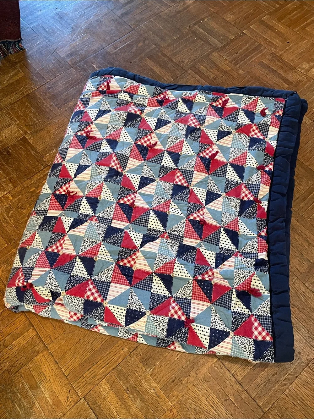 Handmade vintage faux